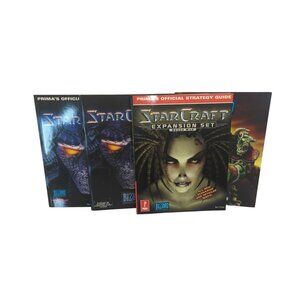 Starcraft Strategy Guides & Expansion Set Bundle Brood War Guide Product Catalog